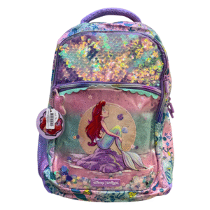 Smiggle Disney Ariel Little Mermaid Sequin School Backpack (18-Inch) – Girls