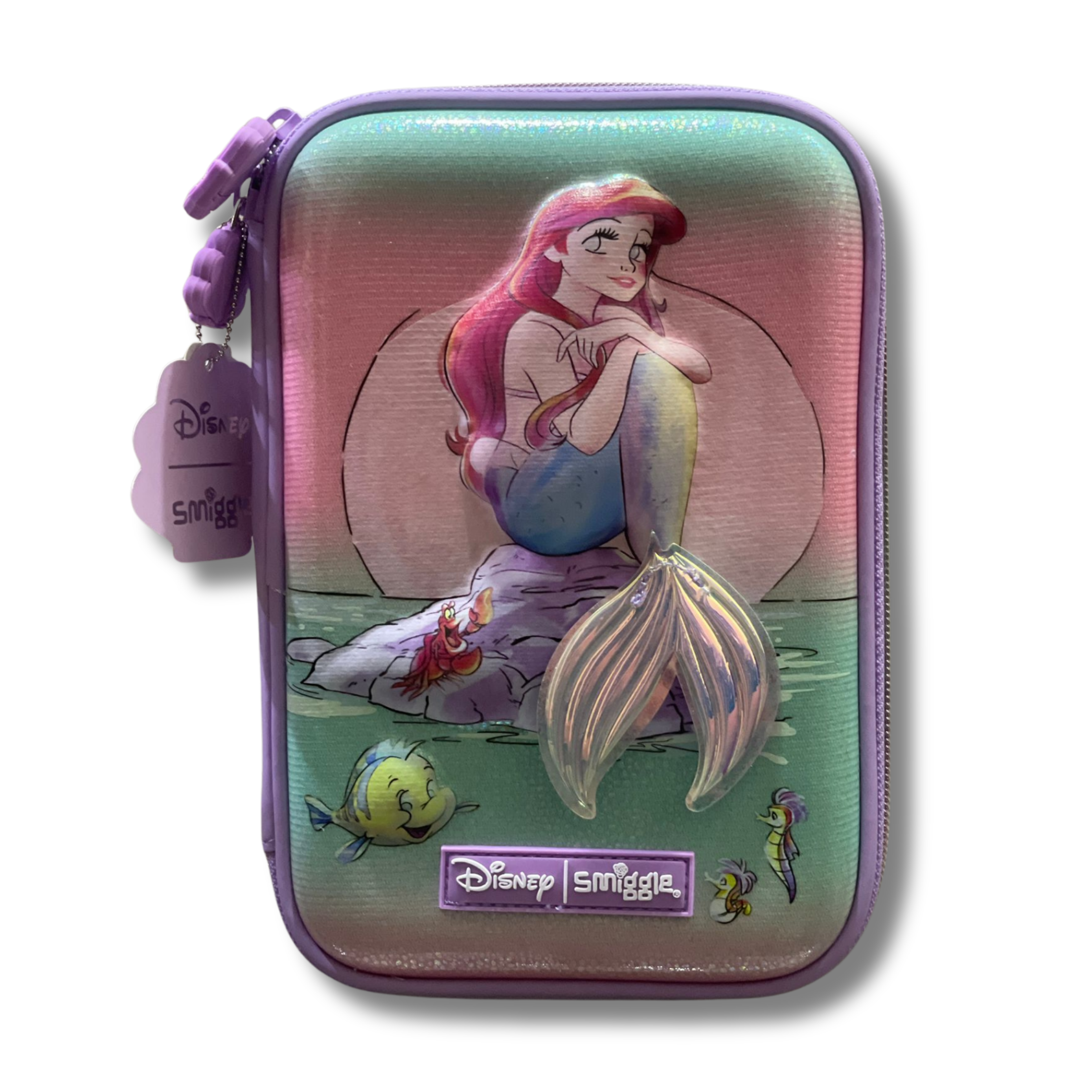 Disney x Smiggle Ariel Little Mermaid 3D Pencil Case