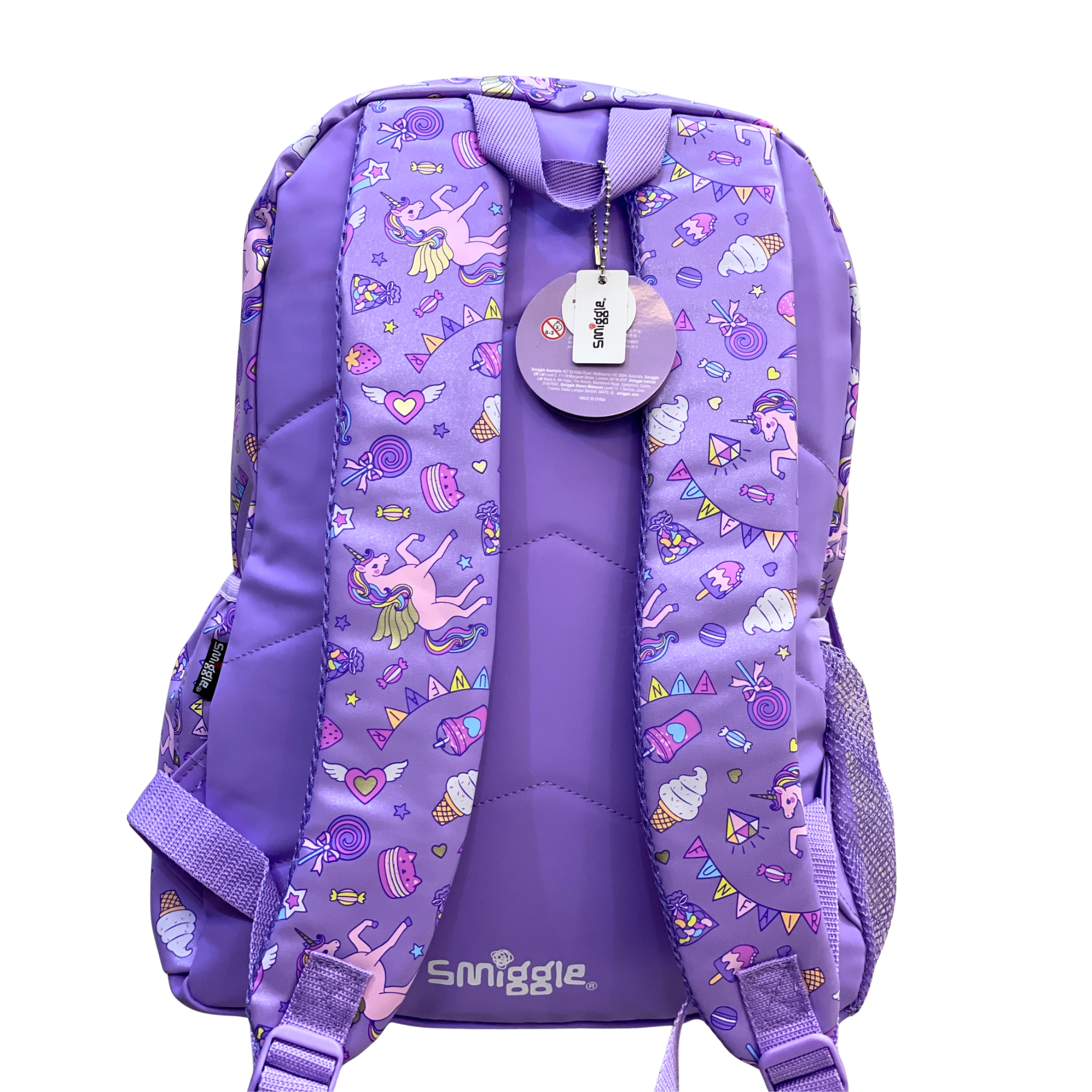 Smiggle Magical Unicorn Fantasy Holographic School Backpack (18-Inch) – Girls - Image 2