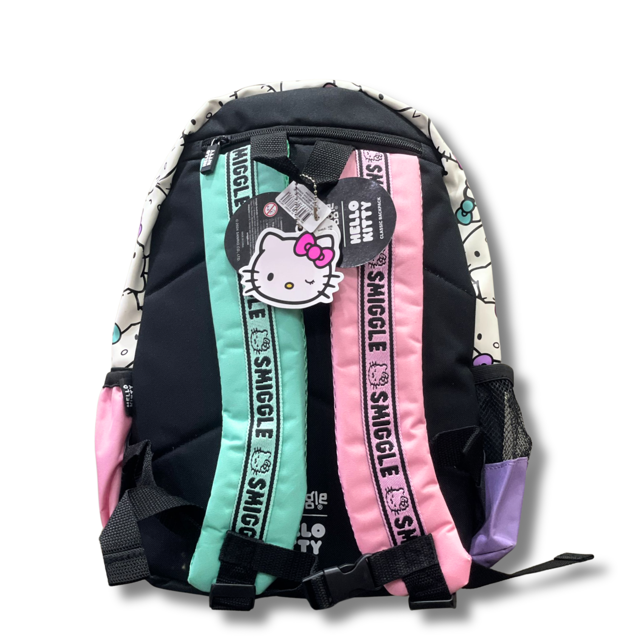Smiggle Hello Kitty Wink Bow School Backpack (14 inch) - Image 2