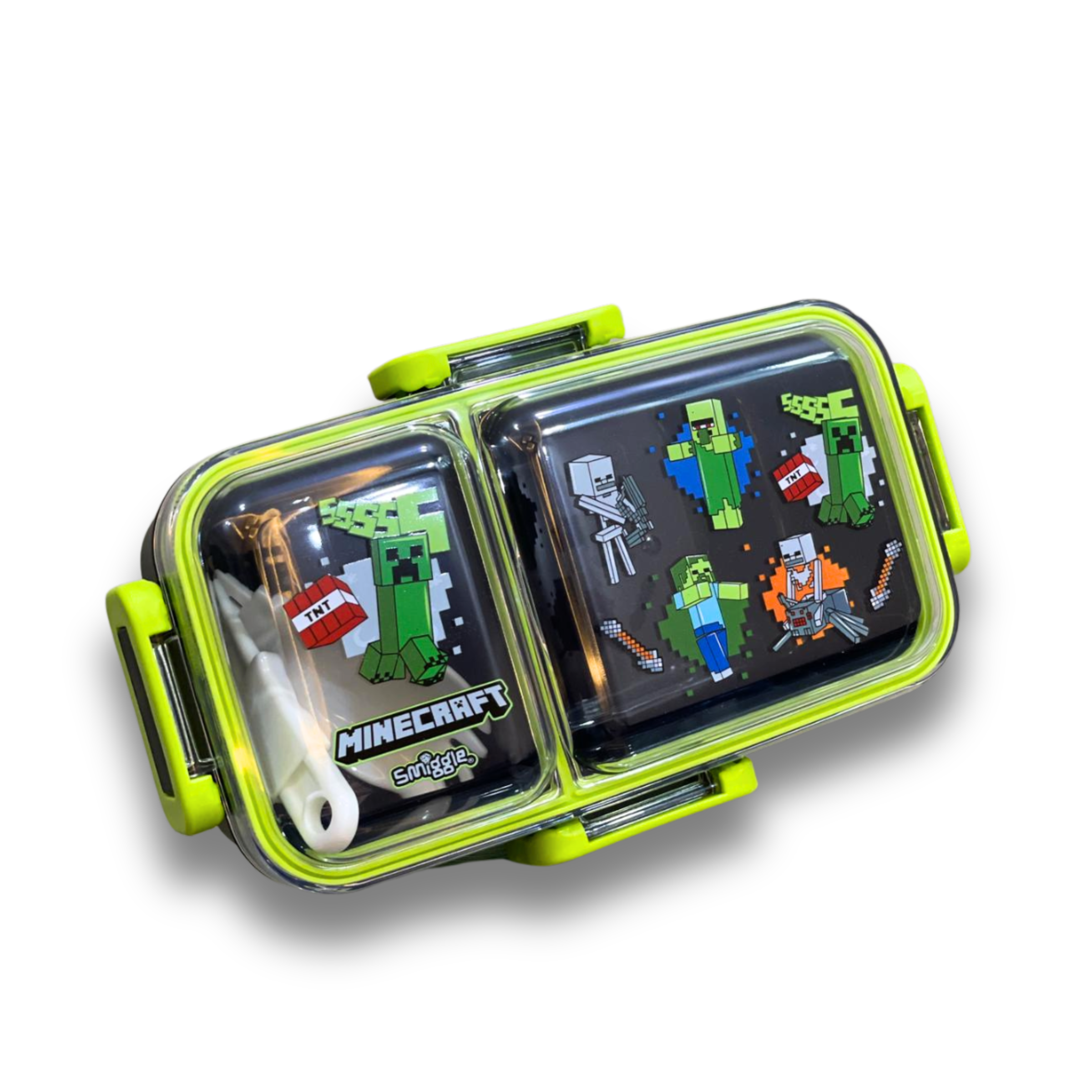 Minecraft Duo Mini Lunch Box – 2 Compartments (Smiggle Edition) - Image 2