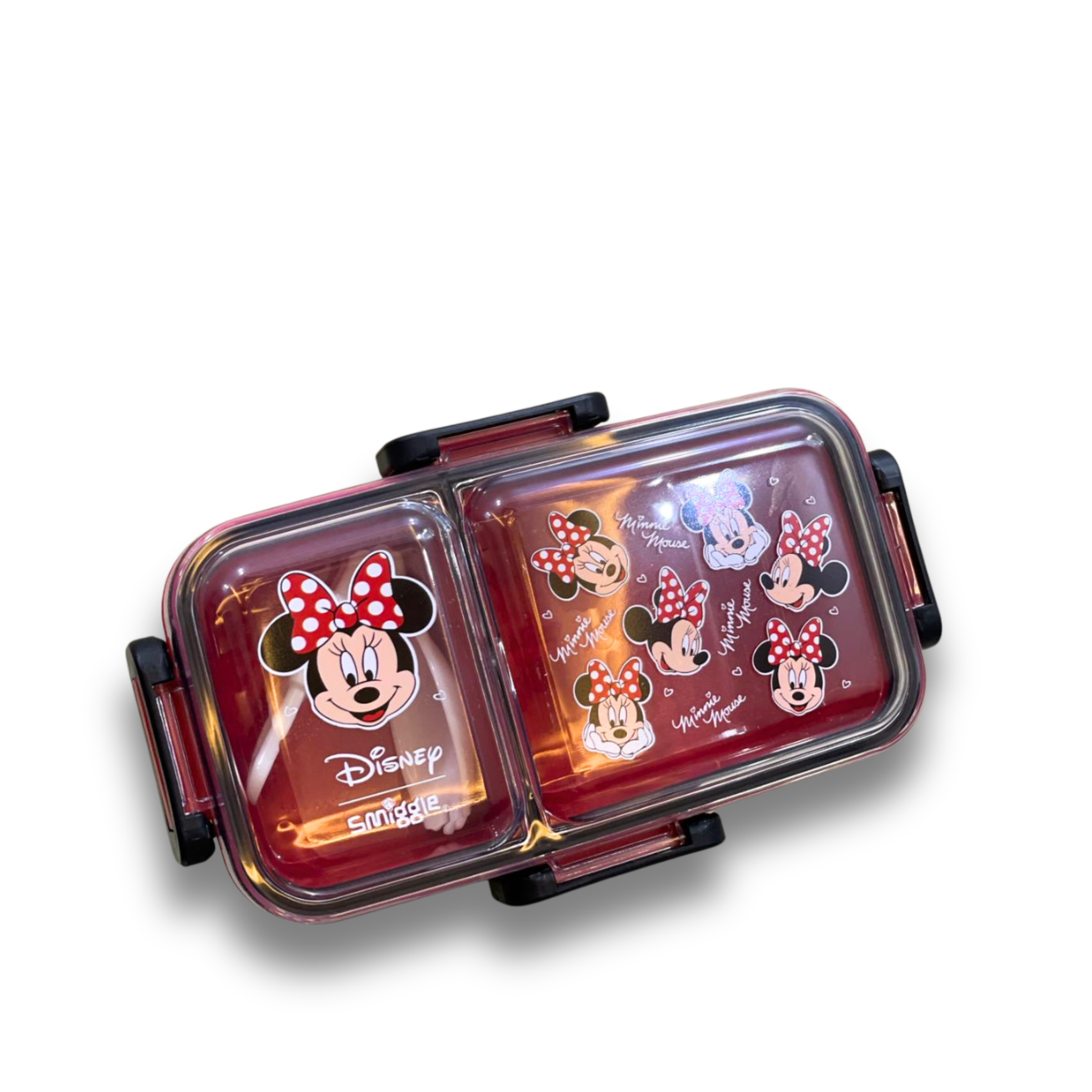 Minnie Mouse Duo Mini Lunch Box – 2 Compartments (Smiggle Edition) - Image 2
