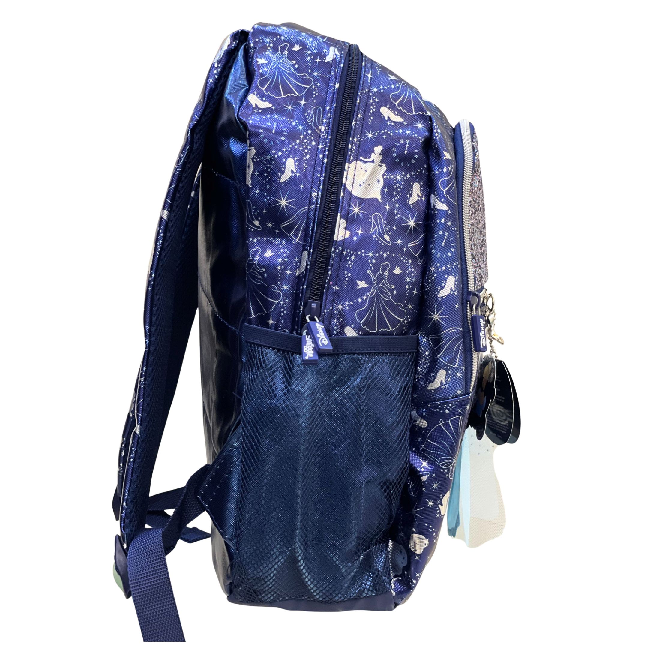 Smiggle Disney Cinderella Sparkle Princess School Backpack (18-Inch) – Girls - Image 3