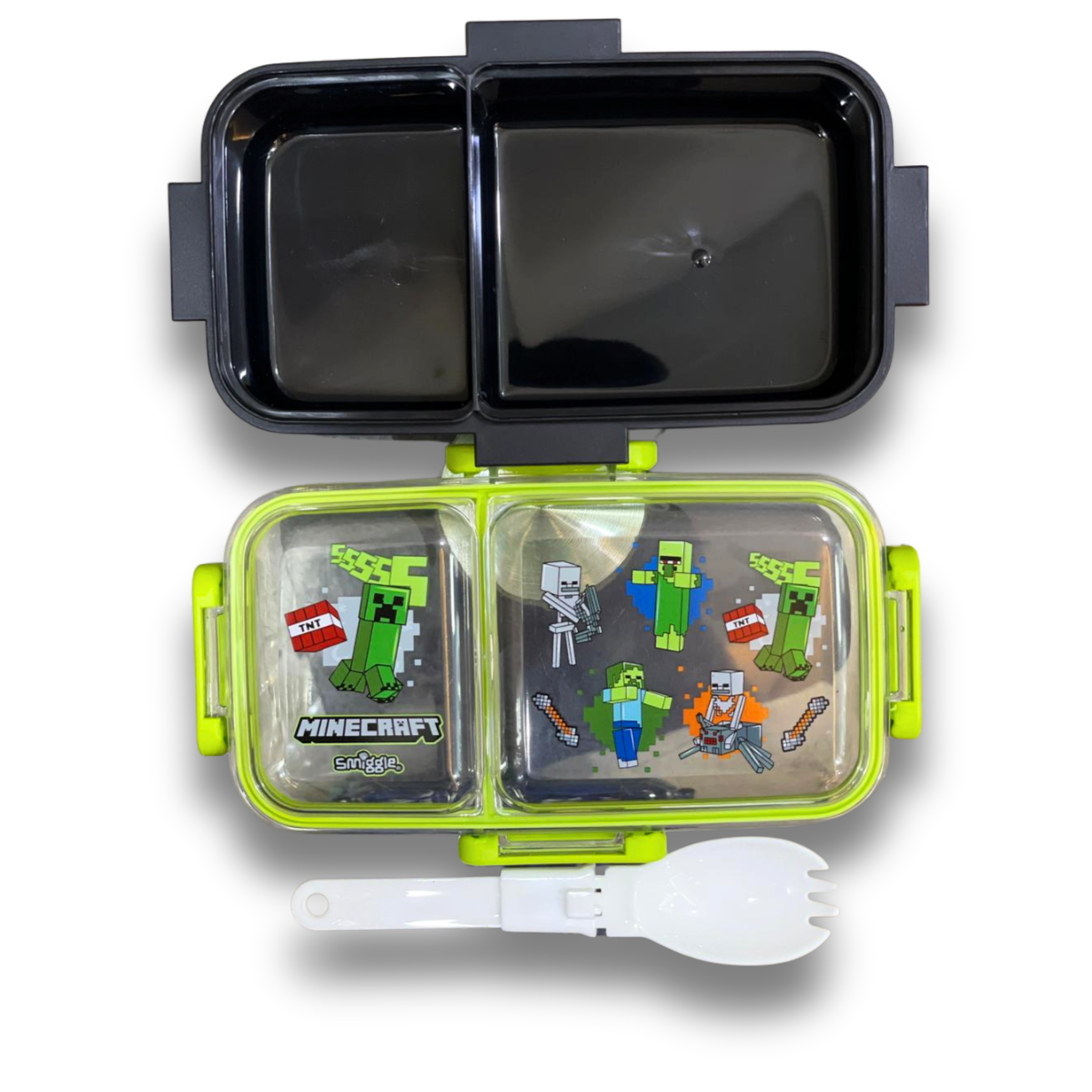Minecraft Duo Mini Lunch Box – 2 Compartments (Smiggle Edition) - Image 3
