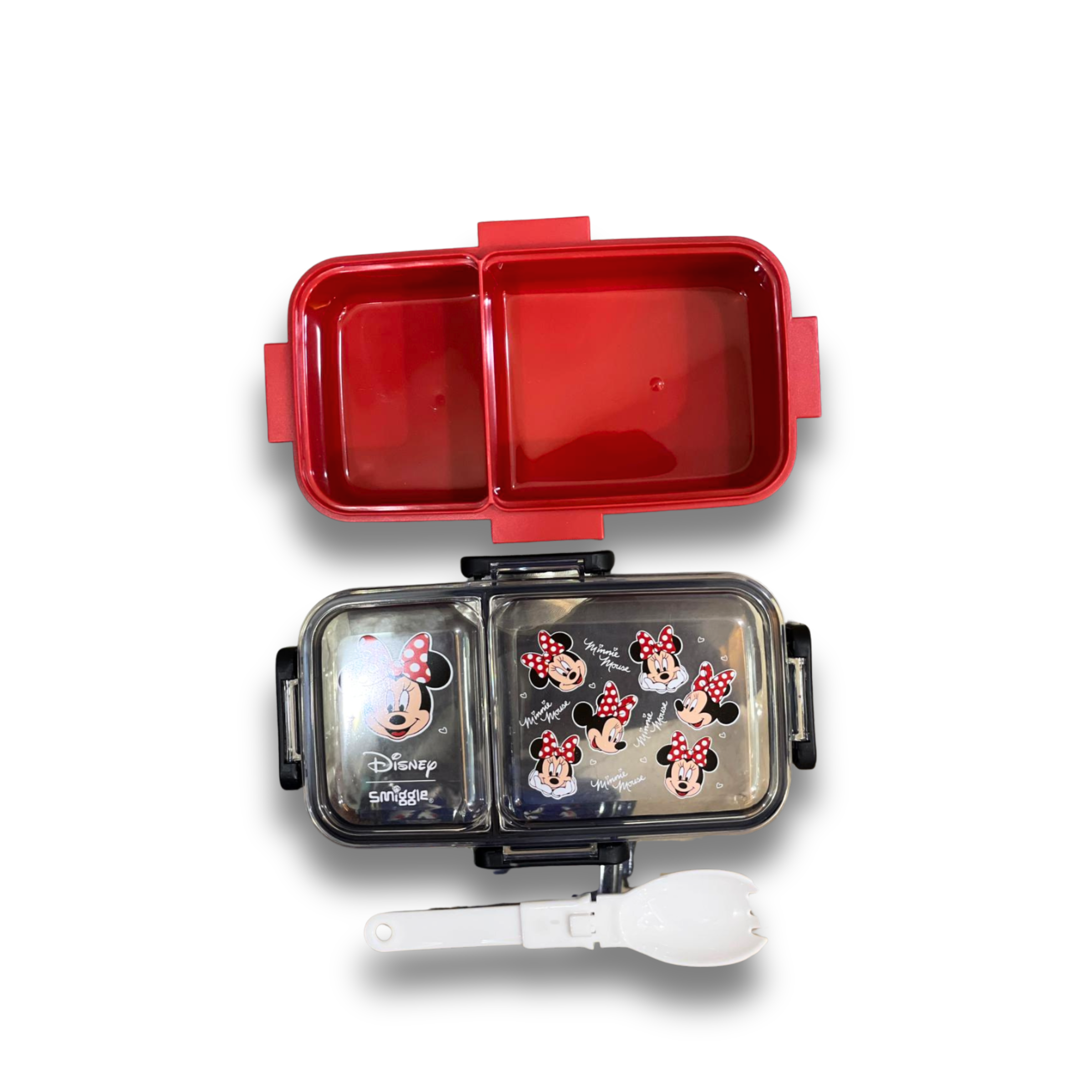 Minnie Mouse Duo Mini Lunch Box – 2 Compartments (Smiggle Edition) - Image 3