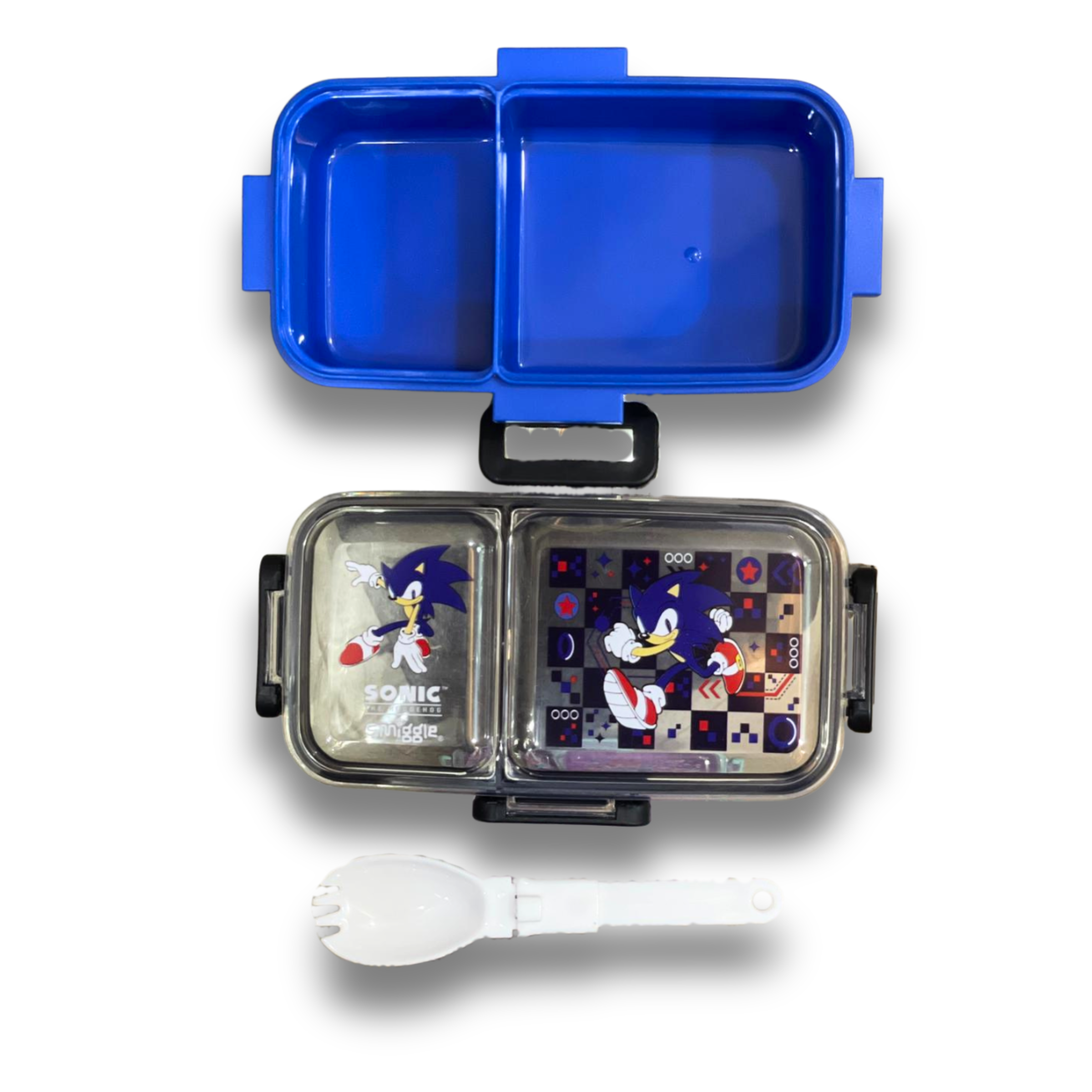 Sonic Duo Mini Lunch Box – 2 Compartments (Smiggle Edition) - Image 3