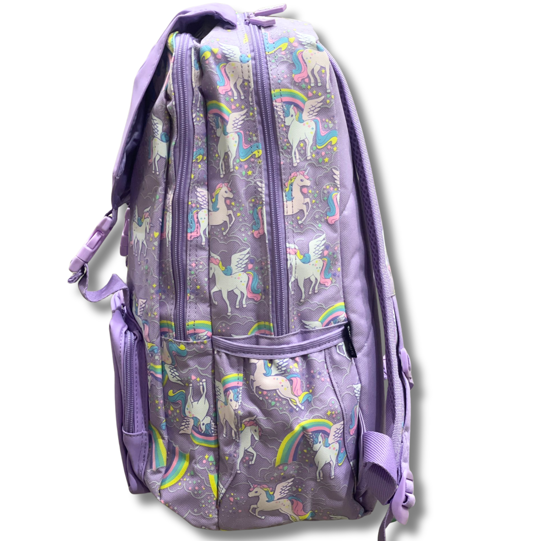 Smiggle Magical Unicorn Dreams Foldover School Backpack (18-Inch) - Image 4