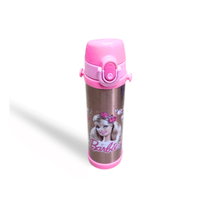 Barbie Stainless Metal Water Bottle – 500ml (Kids)