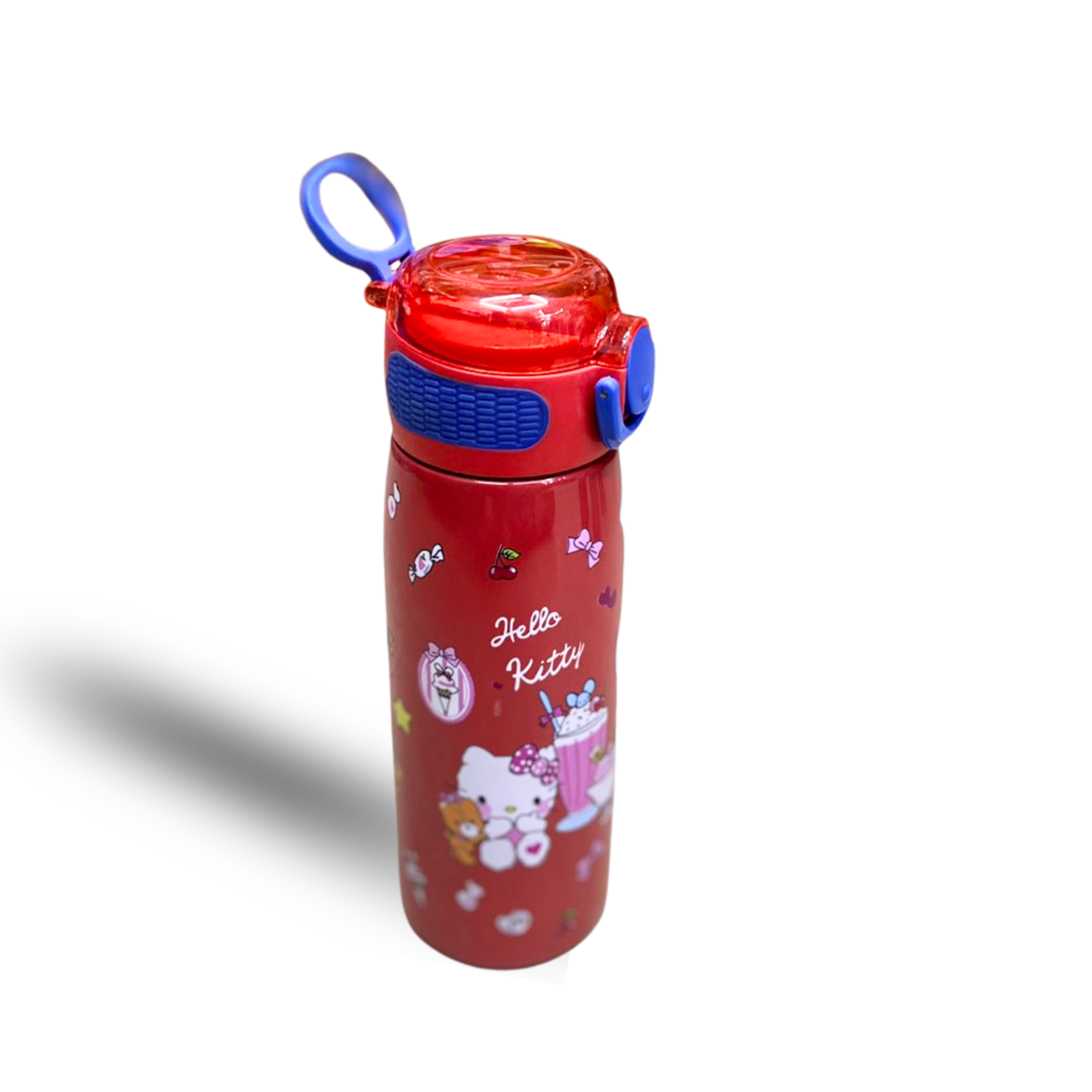 Hello Kitty Premium Stainless Steel Water Bottle β 700ml | Flip-Top Straw Lid