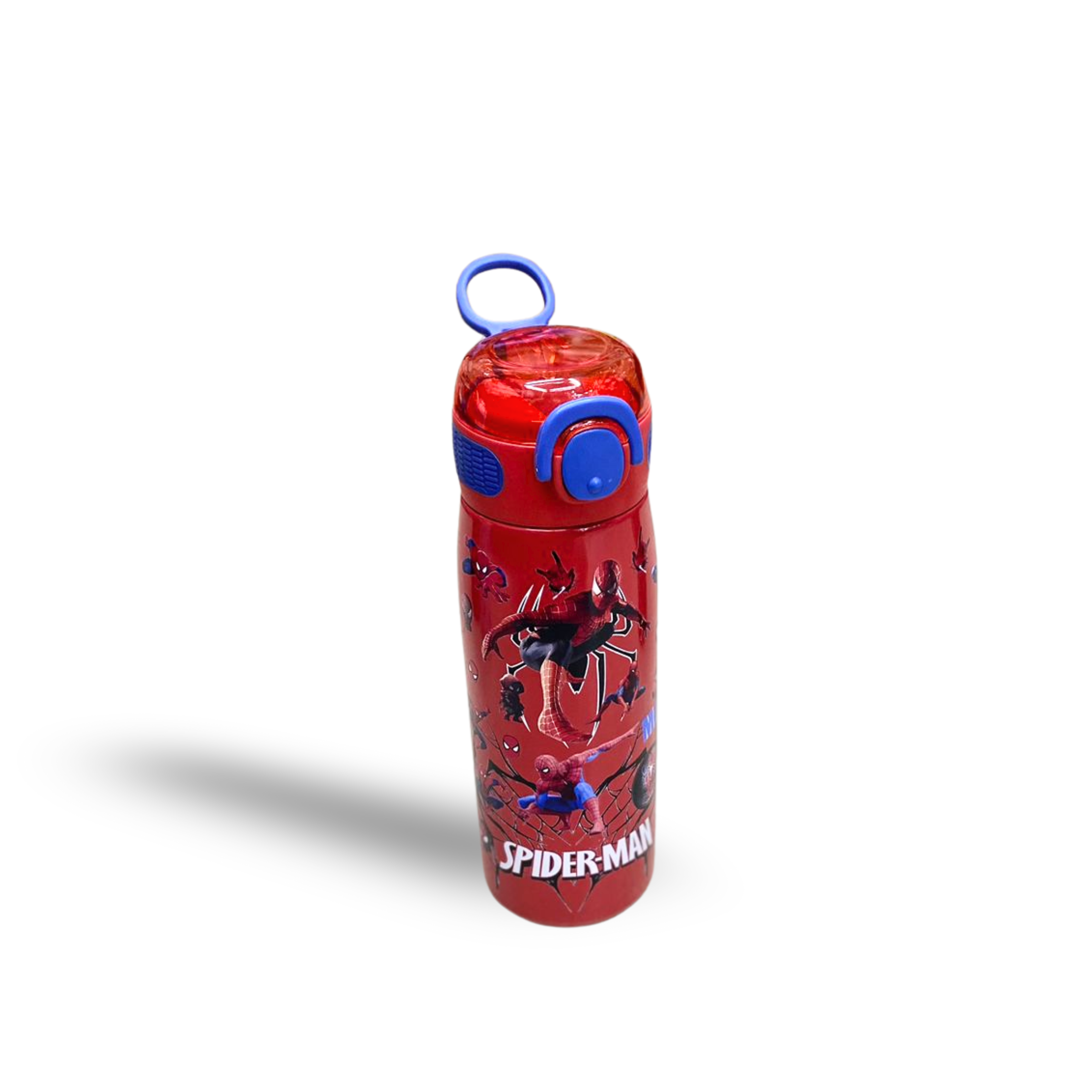 Spider-Man Stainless Steel Water Bottle β 700ml | Flip-Top Straw Lid