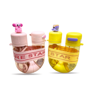 Kids Dual Compartment Water Bottle 700ml – Leakproof