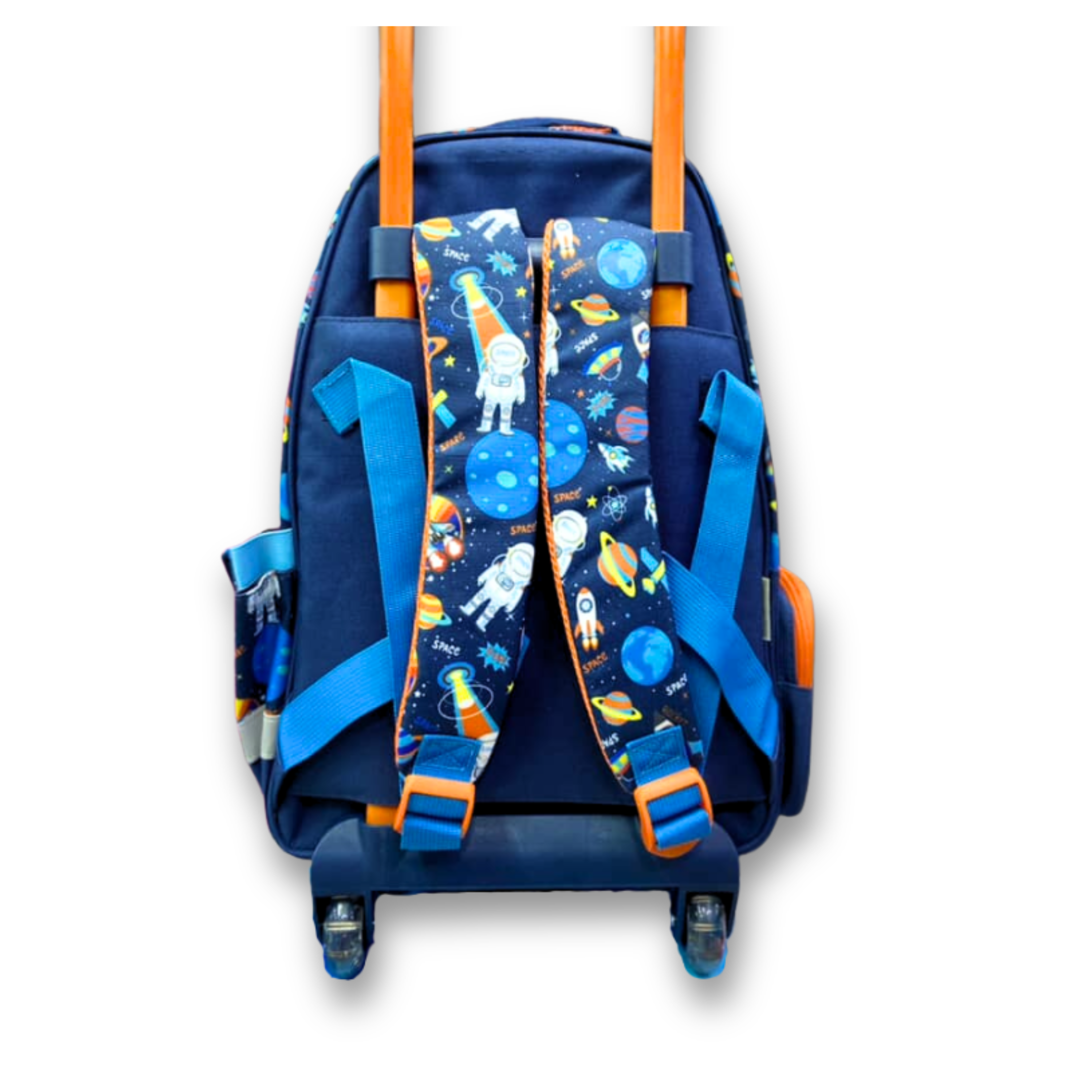 Original VEST 17 Inch Space Astronaut Trolley School Bag – Grade 1–3 Boys | Galaxy Theme - Image 2