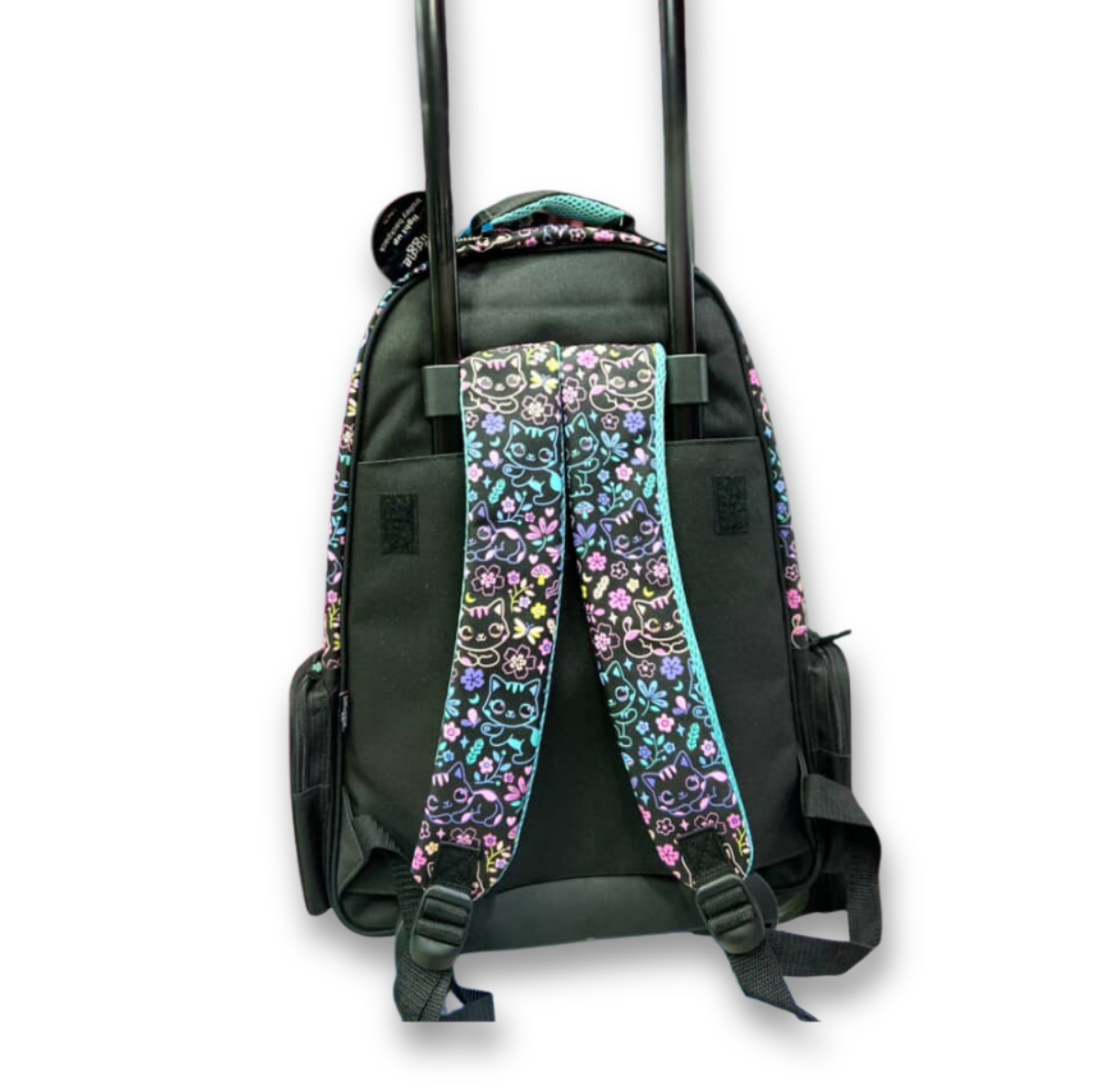 Original Smiggle Glitter Kitty Trolley Bag – 20 Inch | Grade 1–5 School & Travel Rolling Backpack - Image 2