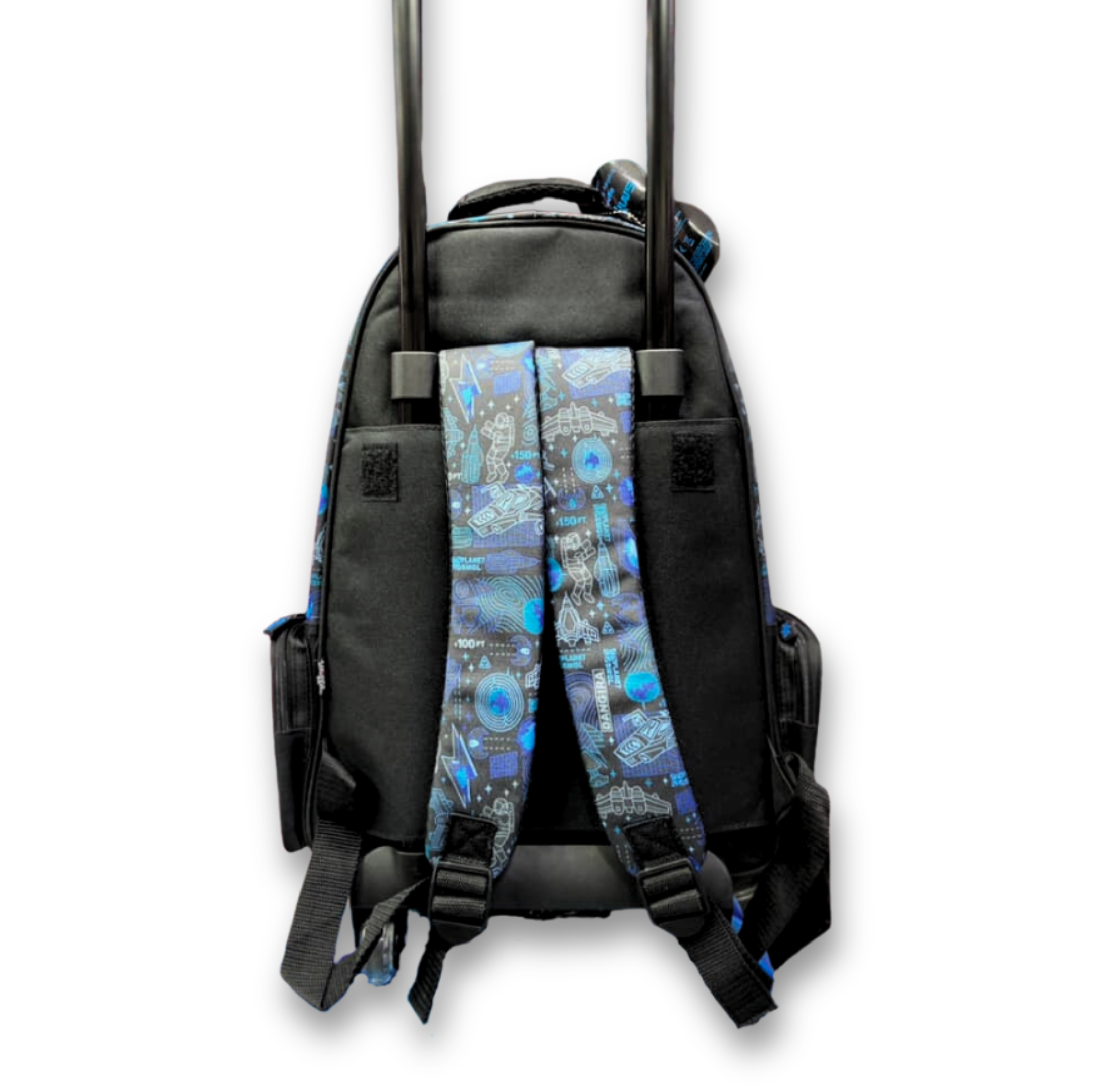 Original Smiggle Space Astronaut Trolley Bag – 20 Inch | Grade 1–5 School & Travel Rolling Backpack - Image 2