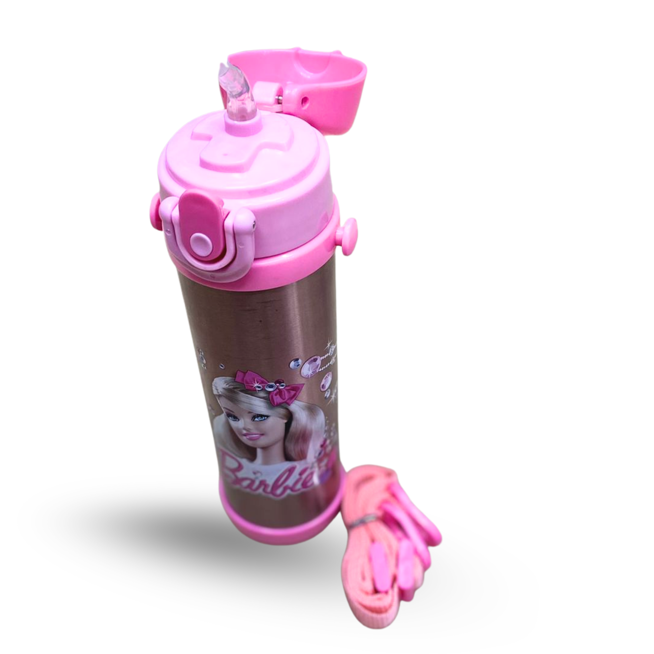 Barbie Stainless Metal Water Bottle β 500ml (Kids) - Image 2