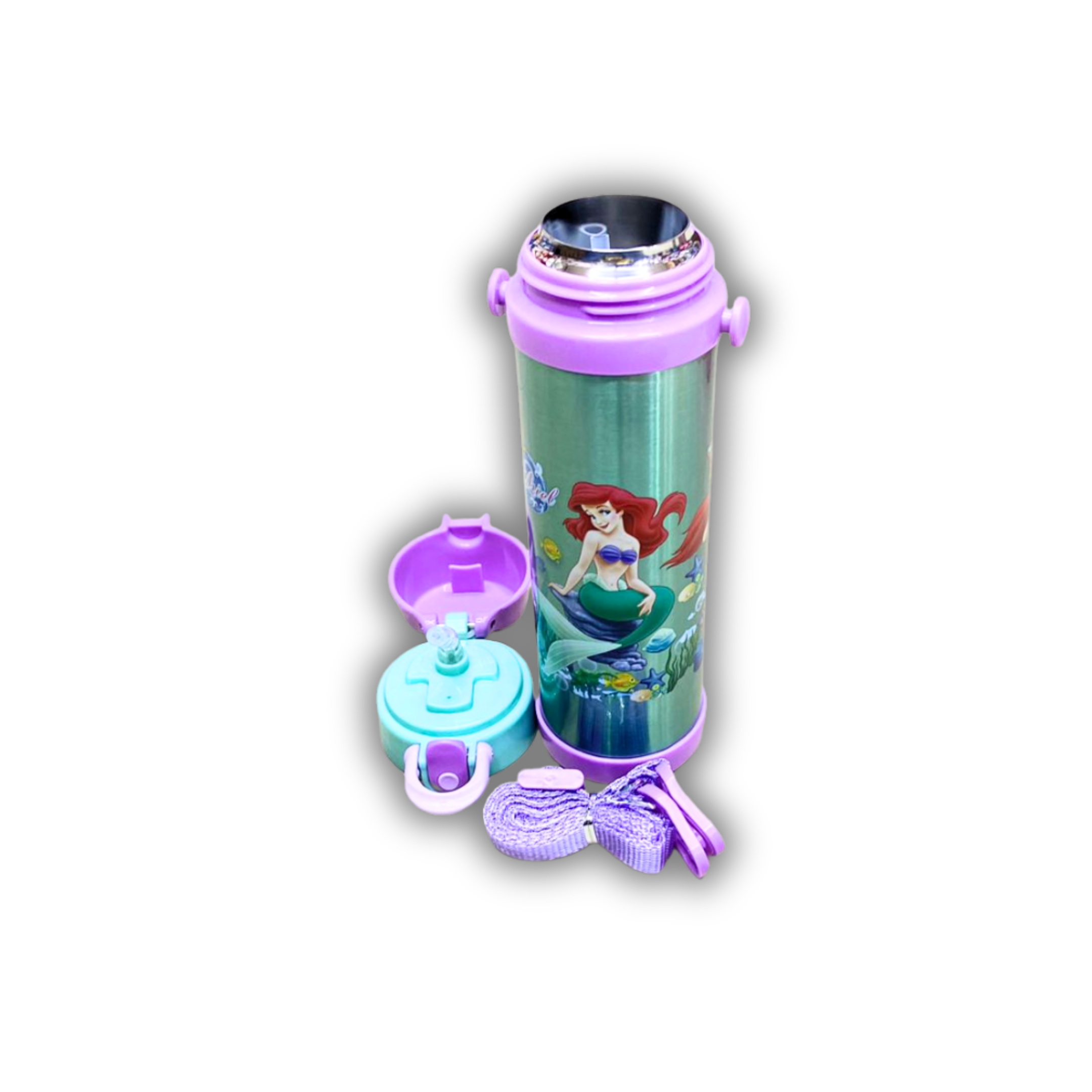 Mermaid Stainless Metal Water Bottle β 500ml (Kids) - Image 2