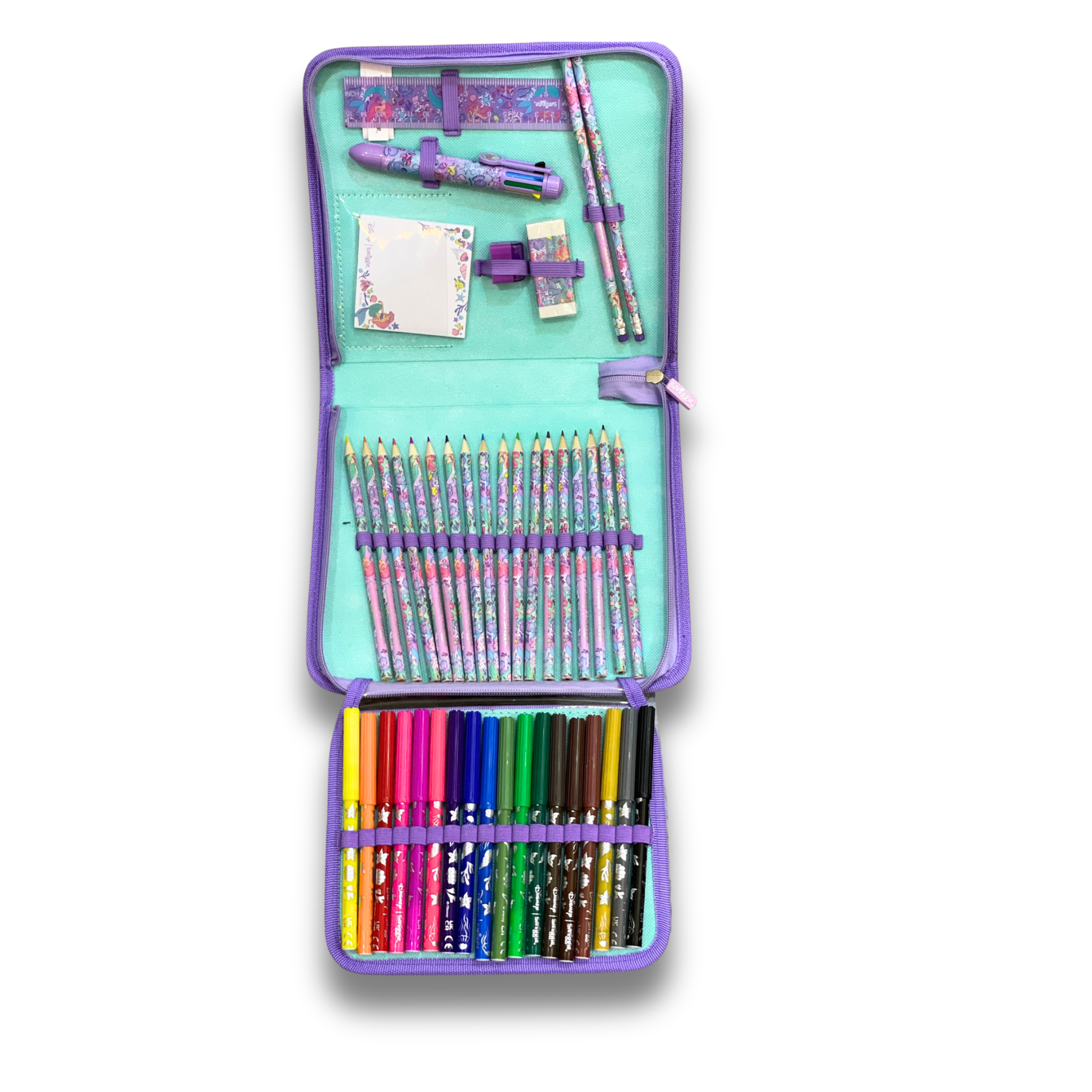 Mermaid Magic Holographic Stationery Zip Kit - Image 3