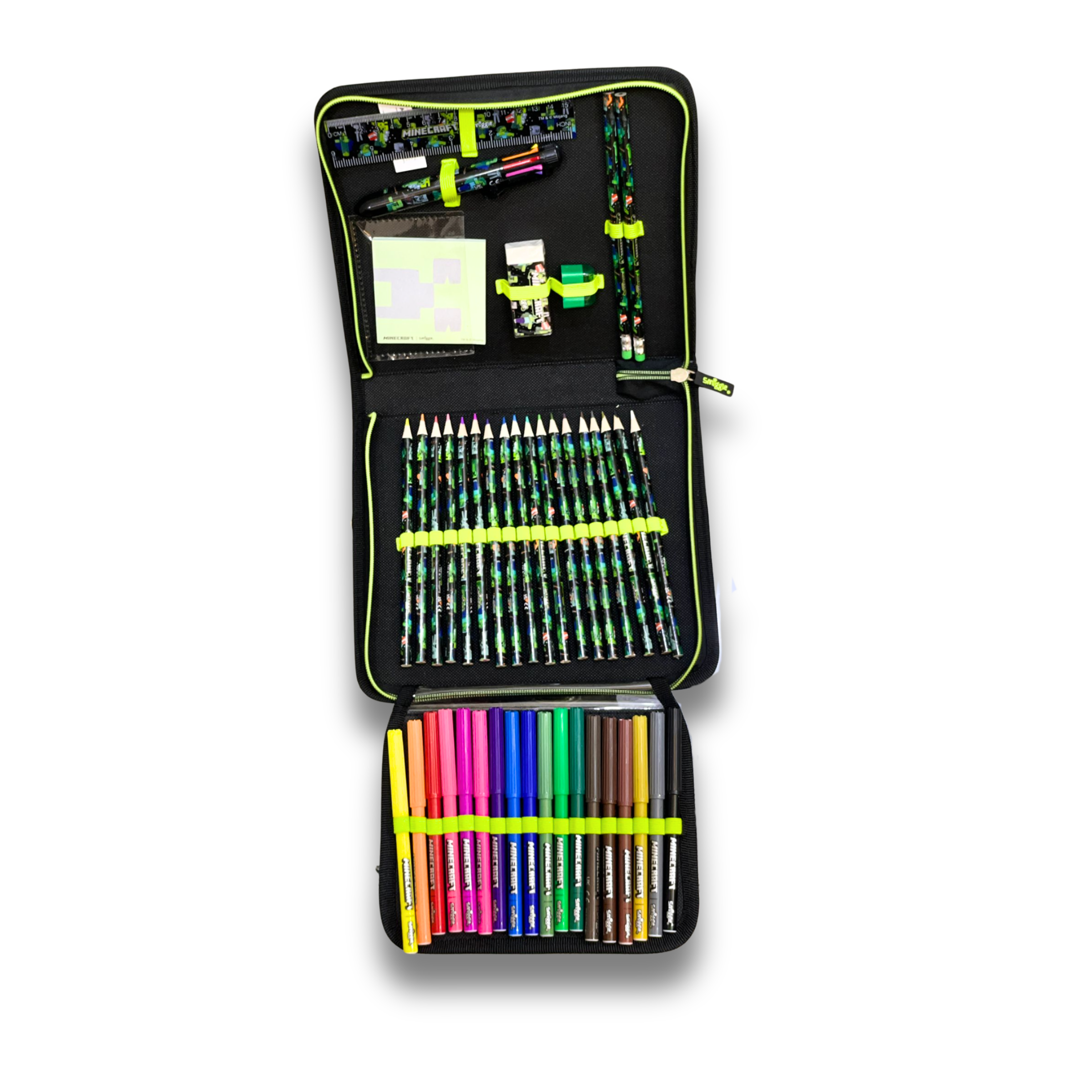 Minecraft Builder’s Stationery Zip Kit - Image 3
