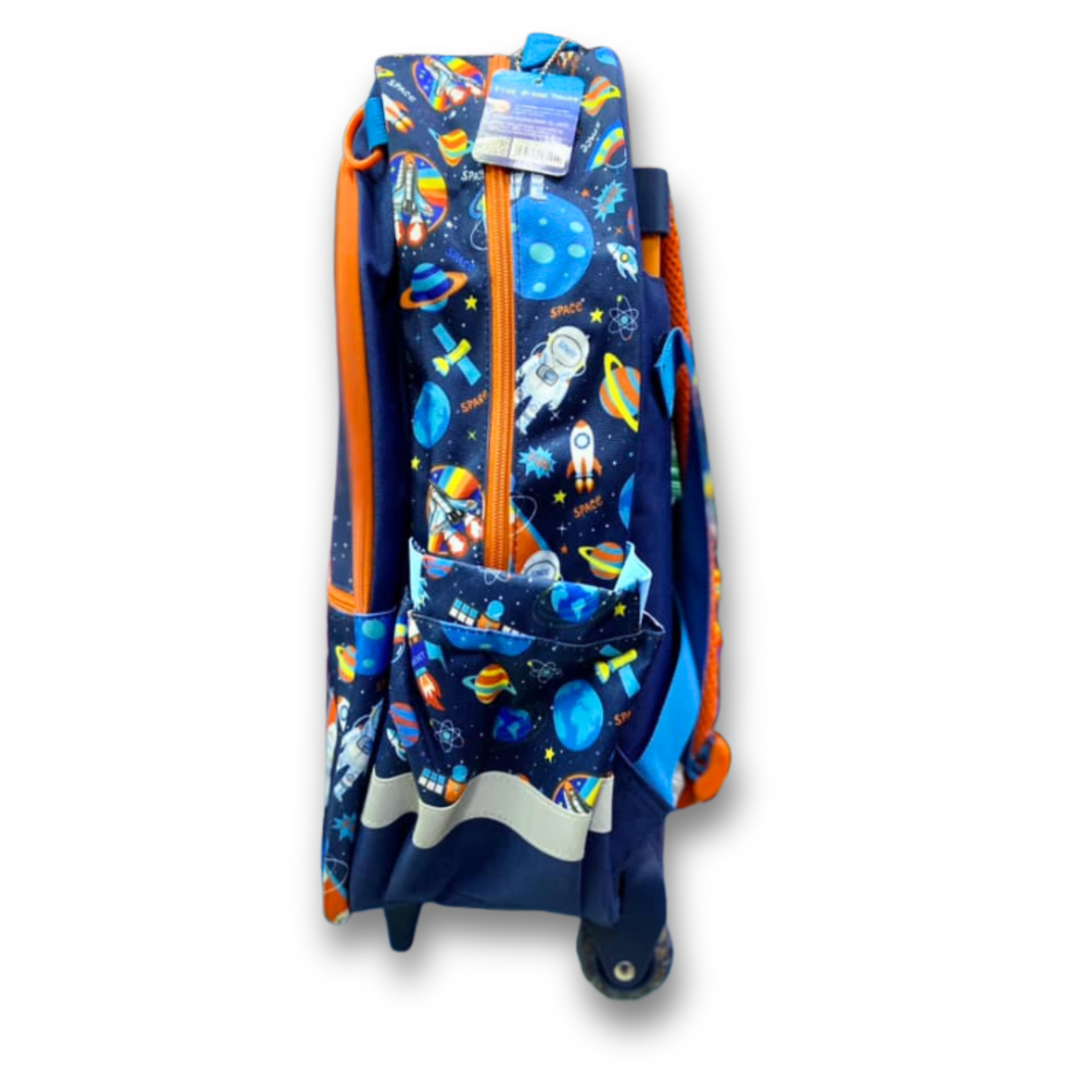Original VEST 17 Inch Space Astronaut Trolley School Bag – Grade 1–3 Boys | Galaxy Theme - Image 3