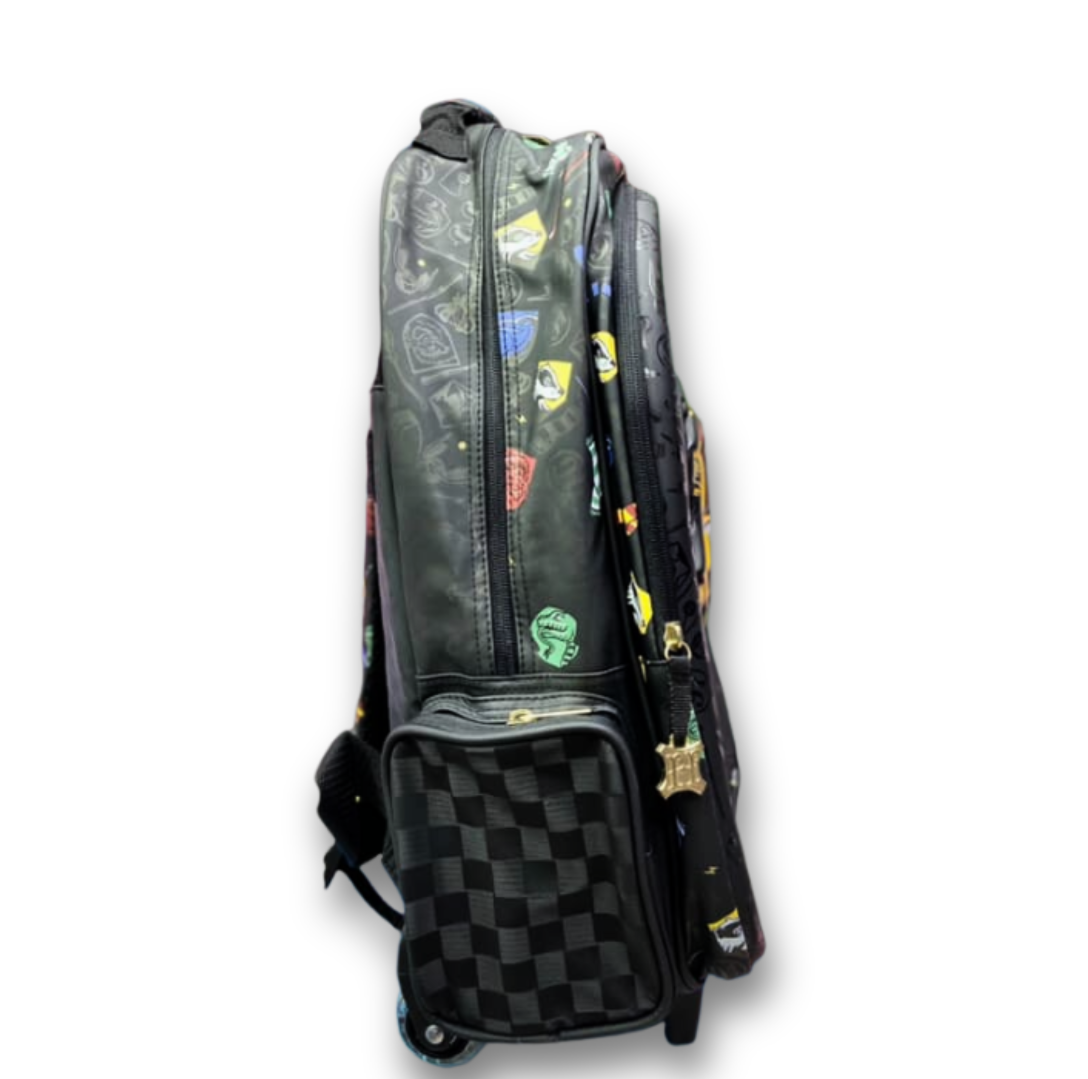 Original Smiggle Harry Potter Hogwarts Trolley Bag – 20 Inch | Grade 1–5 School & Travel Rolling Backpack - Image 3