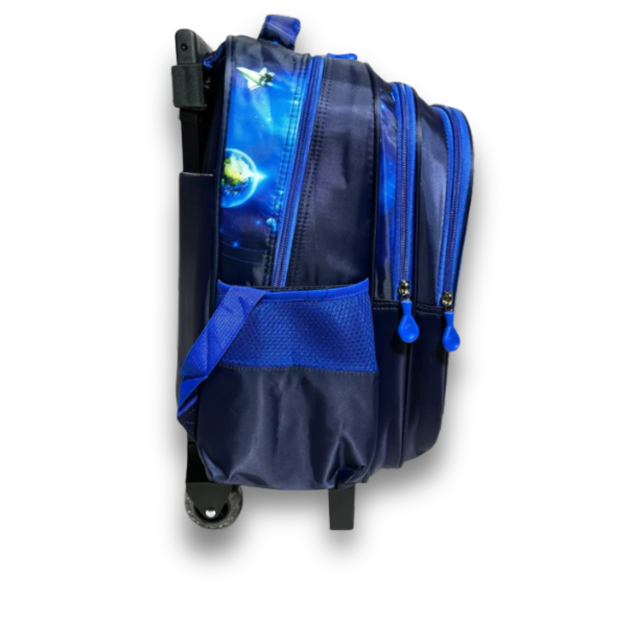16 Inch Astronaut Trolley School Bag Set for Boys – Grade 1 till 3 | Includes Lunch Box & Pencil Case - Image 4