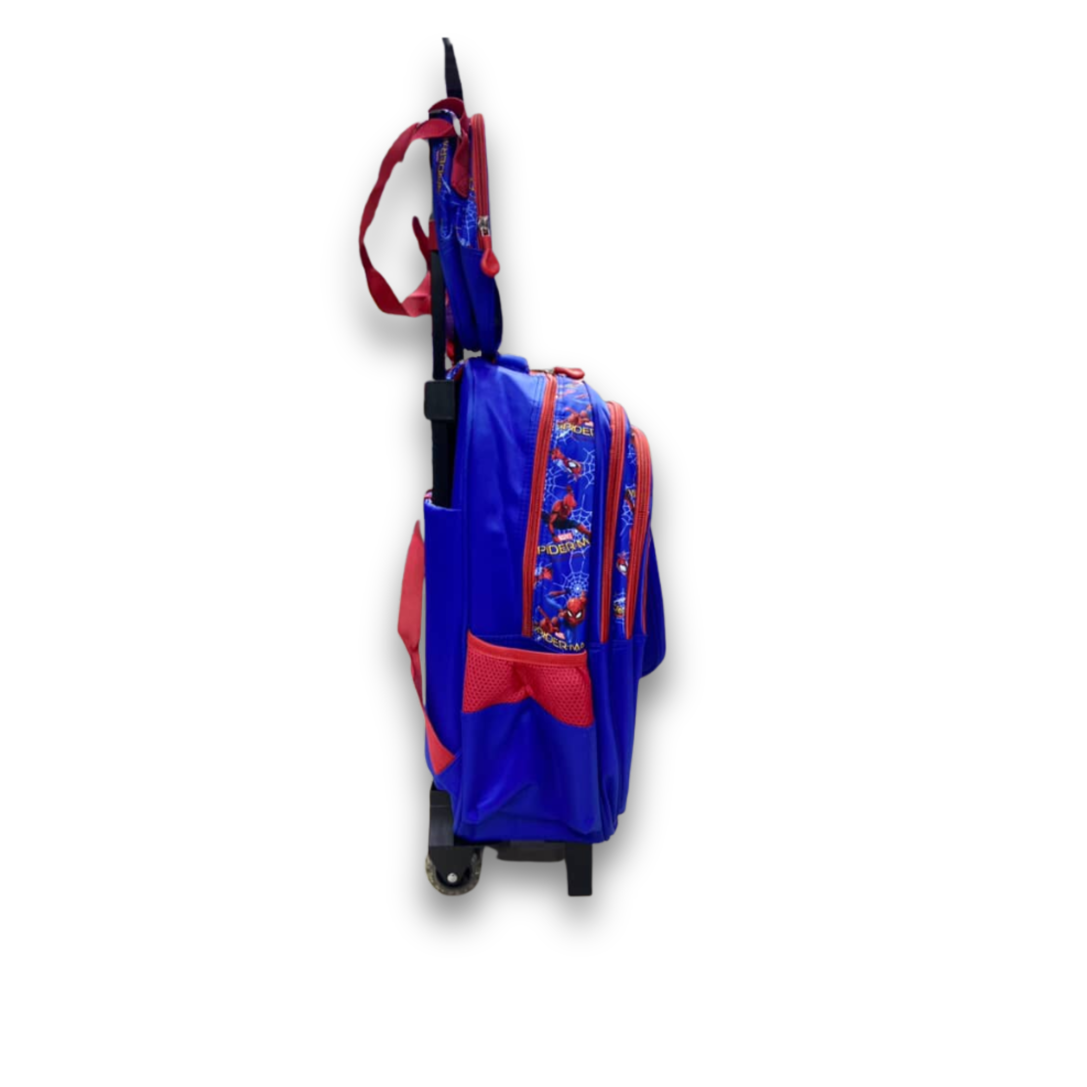 16 Inch Spider-Man Trolley School Bag Set for Boys – Grade 1 till 3 | Includes Lunch Box & Pencil Case - Image 4