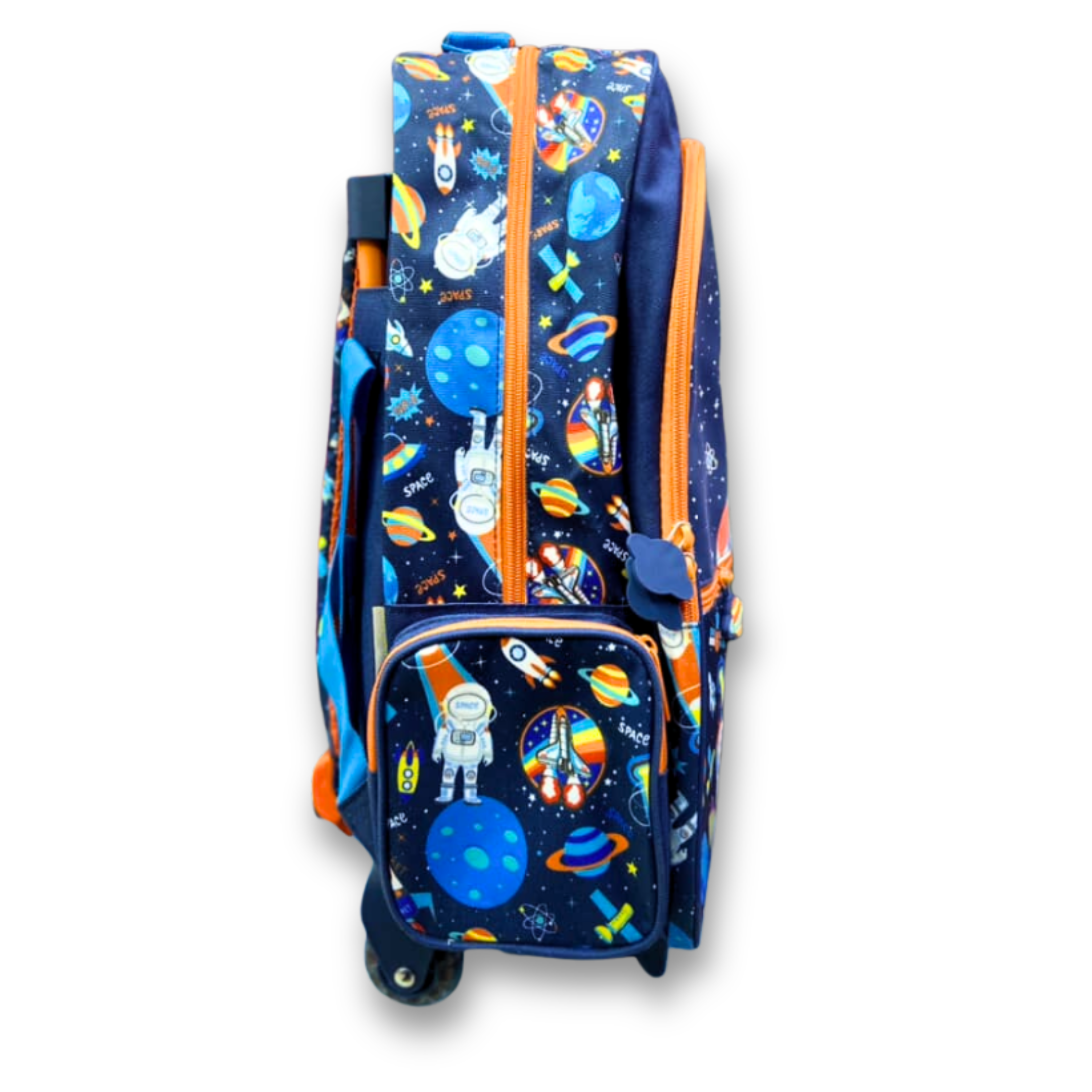 Original VEST 17 Inch Space Astronaut Trolley School Bag – Grade 1–3 Boys | Galaxy Theme - Image 4