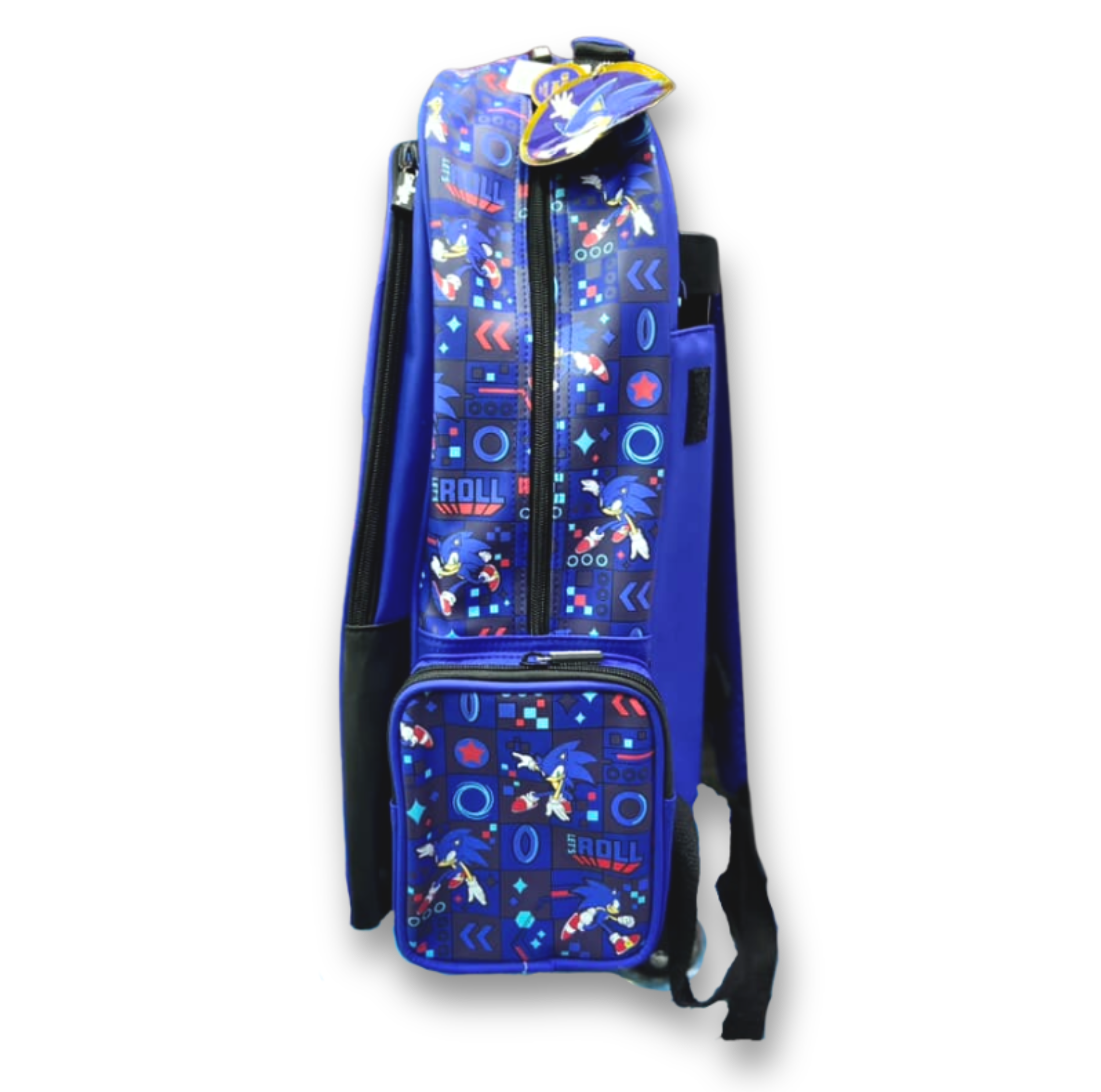 Original Smiggle Sonic the Hedgehog Trolley Bag – 20 Inch | Grade 1–5 School & Travel Rolling Backpack - Image 4