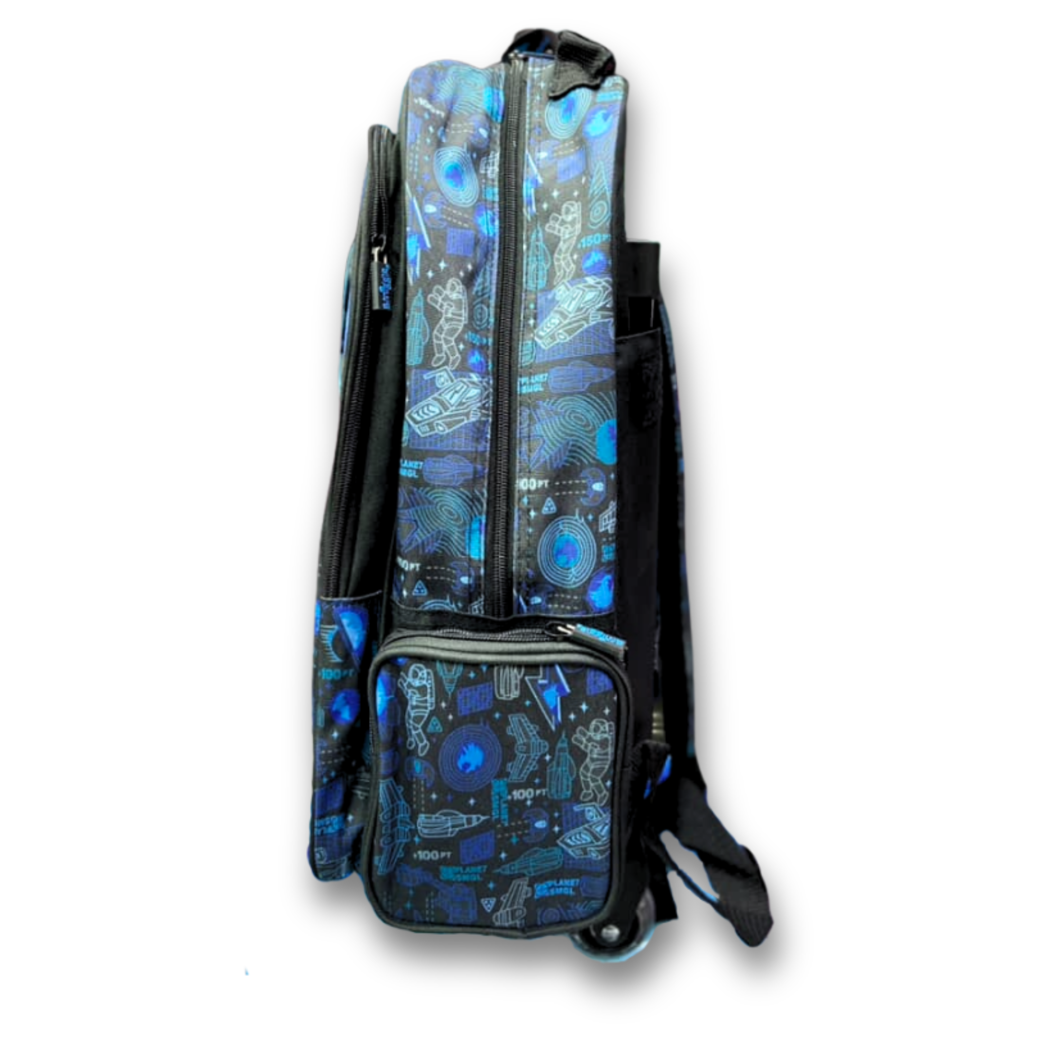 Original Smiggle Space Astronaut Trolley Bag – 20 Inch | Grade 1–5 School & Travel Rolling Backpack - Image 4